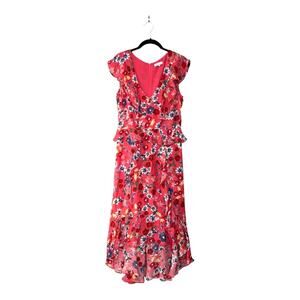 Parker Annabel Floral Dress Size 4
